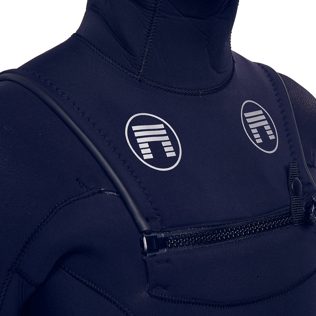 D’ARC HOODED 5/4MM CHEST ZIP