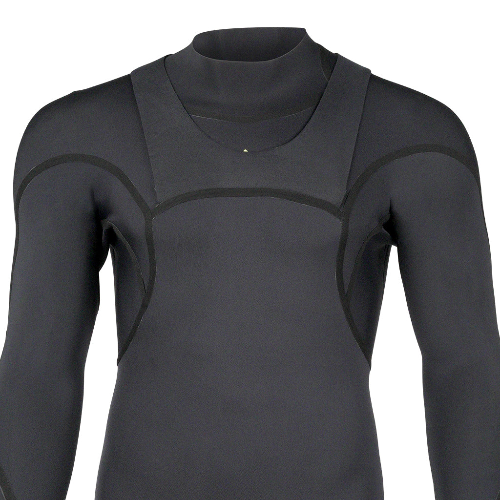 TACTICAL 4/3MM BACK-ZIP